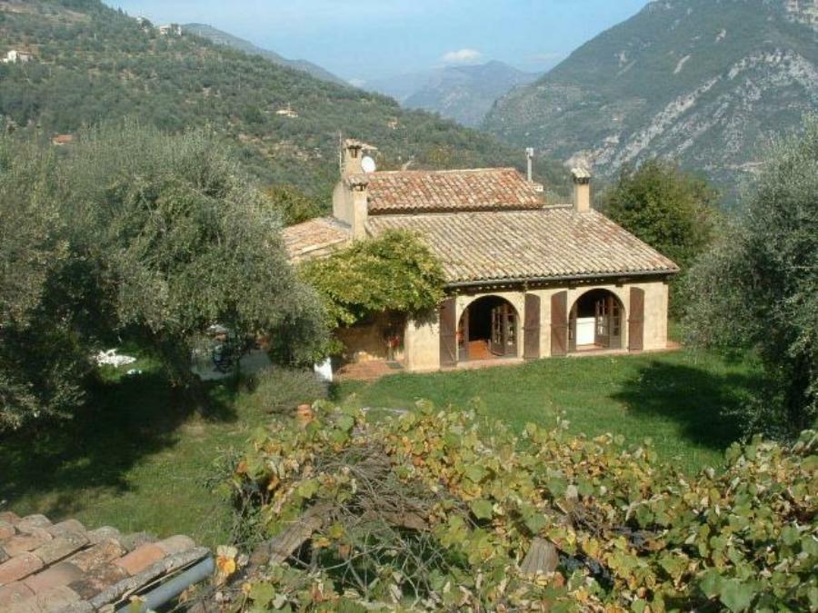 Villa l'Abricot parmi les oliviers avec panorama montagneux